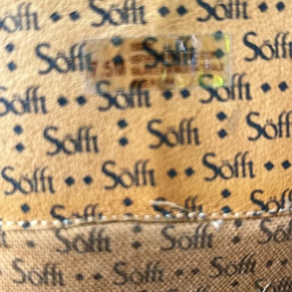 Sofft Knee High Black Heeled Boots Classic Leather Goth Comfort Sz 7.5 - Picture 10 of 11